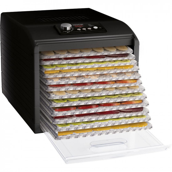 Αποξηραντής Τροφίμων Sencor SFD 6600BK 500W 12 Επιπέδων και 5 Αυτόματα Προγράμματα

 42357