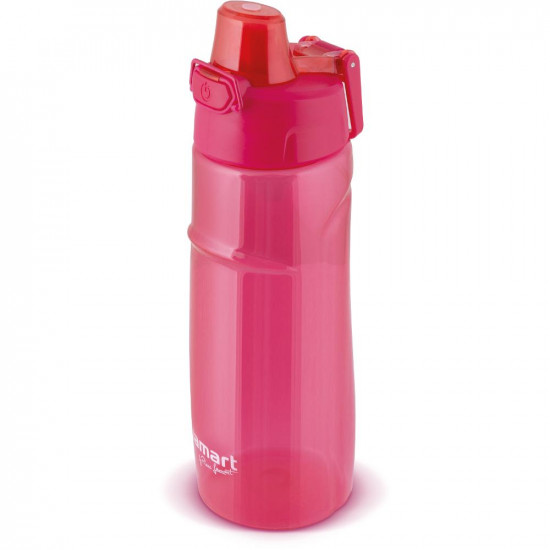 Αθλητικό Πλαστικό Παγούρι Lamart LT4063 Lock 700ml Ροζ 43159
