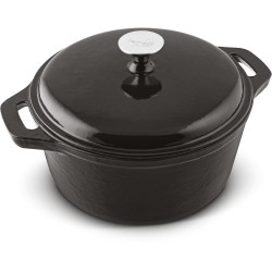 Κατσαρόλα από Μαντέμι 25,5cm 4,3lt Lamart LT1209 Μαύρο 43170