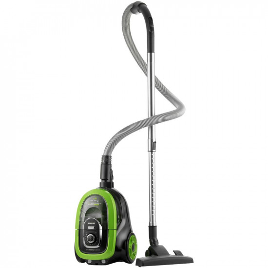 Ηλεκτρική Σκούπα Sencor SVC 1038GR 750W χωρίς Σακούλα με σωλήνα XL Clean Air Dual HEPA H13 75 dB(A) Μαύρο/Πράσινο 42489