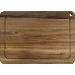 Επιφάνεια Κοπής από Ξύλο Ακακίας 24x16cm Lamart LT2144 Καφέ 43249