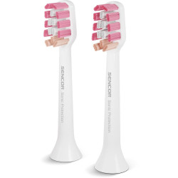 Sencor SOX 016 Ανταλλακτικές Κεφαλές 3D Shaped Ιδανικές για Βαθύ Καθαρισμό και Λεύκανση Συμβατές με Οδοντόβουρτσες Sencor SOC της Σειράς 1,2 και 3 42726