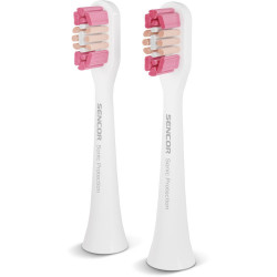 Sencor SOX 103 Ανταλλακτικές Κεφαλές Λεύκανσης με Μαλακές Τρίχες για Ευαίσθητα Δόντια Συμβατές με Οδοντόβουρτσες Sencor SOC 4210BL/4211GD 42737