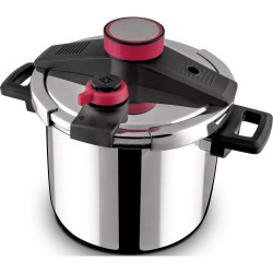 Χύτρα Ταχύτητας STEAM 7lt Lamart LT1228 Ασημί/Κόκκινο 43312