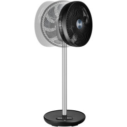 Ανεμιστήρας Δαπέδου Sencor SFN 3040BK 26W 8 Ταχυτήτων Διαμέτρου 30cm  και 4 Επιλογές Λειτουργίας και Έλεγχο μέσω App Μαύρος 42773