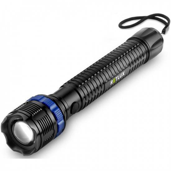 Φακός Retlux RPL 153 100 Lumens Απόσταση Δέσμης: 50m Αυτονομία: 120h Βάρος: 185gr IP22 Πλαστικός 44396