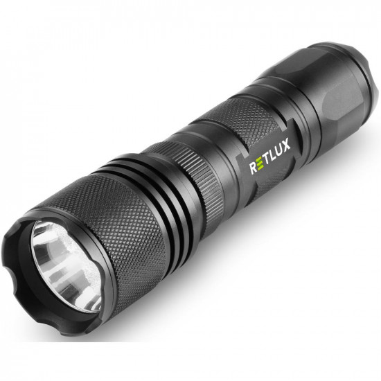 Φακός LED Retlux RPL 110 150 Lumens Απόσταση Δέσμης: 100m Αυτονομία: 48h Βάρος: 110gr IP44 Αλουμινίου 44397