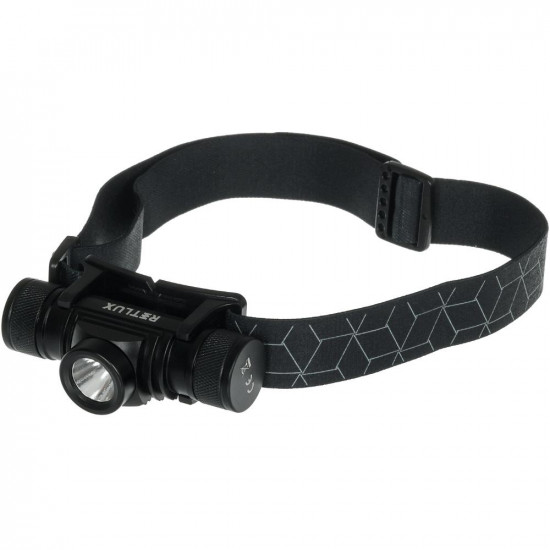 Επαναφορτιζόμενος Φακός Κεφαλής Retlux RPL 706 800 Lumens IP65 Απόσταση Δέσμης: 200m με Αισθητήρας Kίνησης και Λειτουργία Power Bank 2600mAh 44414