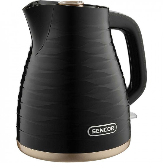 Βραστήρας με 3D Pattern Design 1,7lt 2200W Sencor SWK 7501BK Μαύρο 42852
