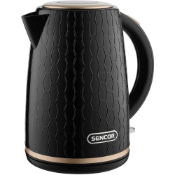 Βραστήρας με 3D Pattern Design 1,7lt 2200W Sencor SWK 7201BK Μαύρο 42870