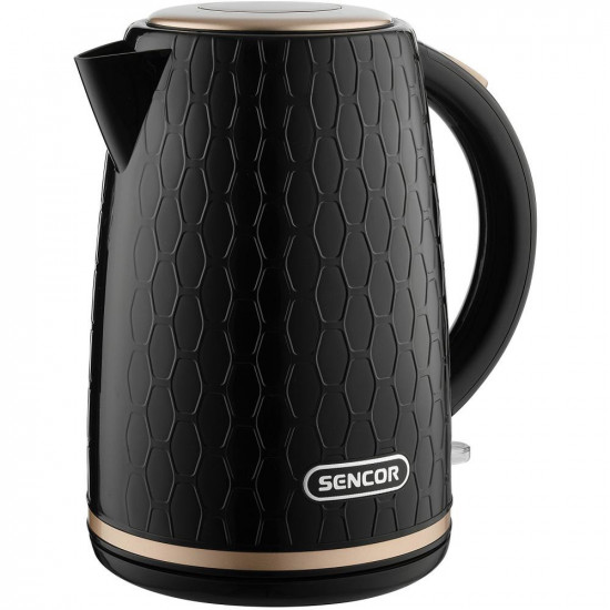 Βραστήρας με 3D Pattern Design 1,7lt 2200W Sencor SWK 7201BK Μαύρο 42870