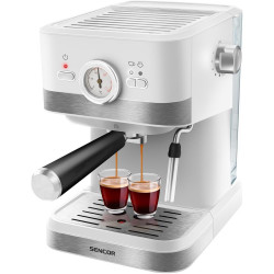 Μηχανή Espresso 20Bar 1.5lt Sencor SES 1720WH Λευκή 42884