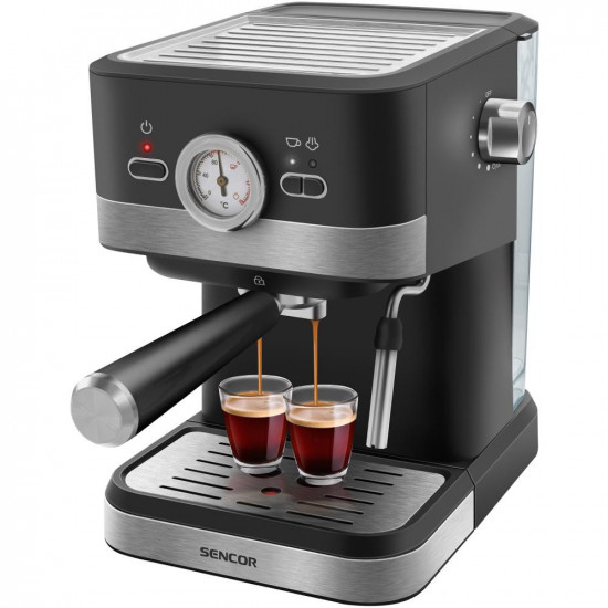 Μηχανή Espresso 20Bar 1.5lt Sencor SES 1721BK Μαύρη 42885