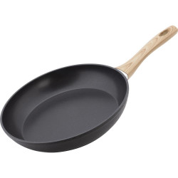 Τηγάνι NATUR Αντικολλητικό Αλουμινίο 28cm Lamart LT1244 Μαύρο 43340