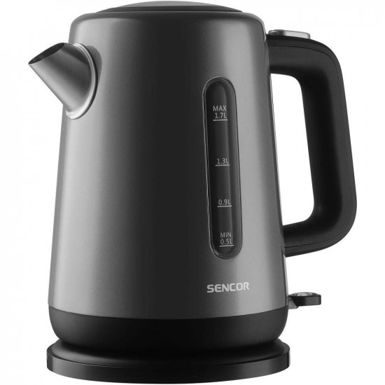 Βραστήρας Premium Stainless 1,7lt 2200W Sencor SWK 1753BK Γκρι 42910