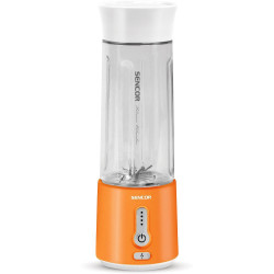 Επαναφορτιζόμενο Blender Smoothie Maker 500ml 150W USB-C Sencor SBL 133OR Πορτοκαλί 42916