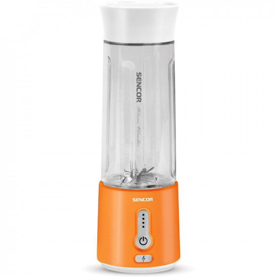 Επαναφορτιζόμενο Blender Smoothie Maker 500ml 150W USB-C Sencor SBL 133OR Πορτοκαλί 42916