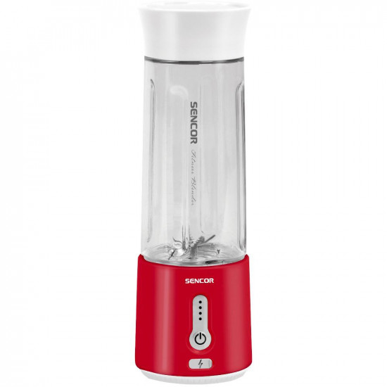 Επαναφορτιζόμενο Μπλέντερ Smoothie Maker 500ml 150W USB-C Sencor SBL 134RD Κόκκινο 42917