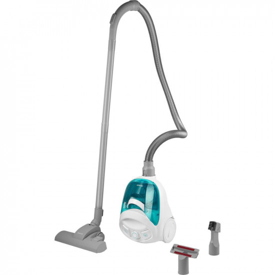 Ηλεκτρική Σκούπα Sencor SVC 1015TQ 3AAA 800W Χωρίς Σακούλα White/Blue 45684