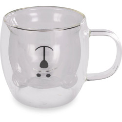 Σετ Ποτήρια VASO Lamart LT9125 Γυάλινα με Διπλό Τοίχωμα 250ml Διάφανα 2 Τεμ 46732
