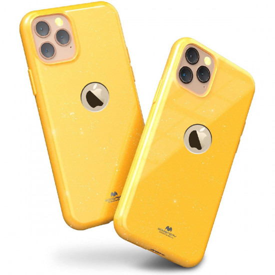 Θήκη Jelly Goospery Hole Series για Apple iPhone 11 Pro Κίτρινο 33144