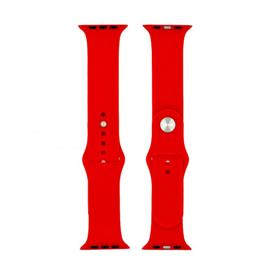 Watchband Goospery Silicone 44mm για Apple Watch series 4/3/2/1 Κόκκινο 33793