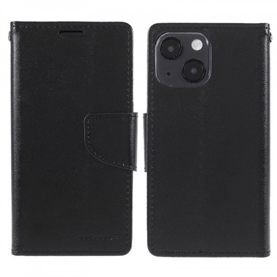 Θήκη Book Goospery Bravo Diary για Apple iPhone 13 Mini Μαύρο 33078