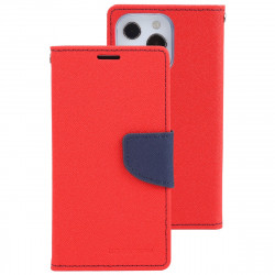 Θήκη Book Goospery Fancy Diary για Apple iPhone 13 Pro Max Κόκκινο - Μπλε 33628