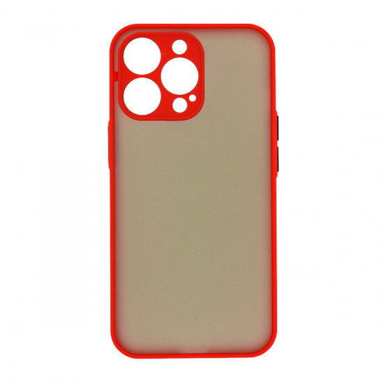 Θήκη Goospery Camera Protect Peach Garden Bumper για Apple iPhone 13 Pro Κόκκινο 35802