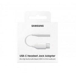 Αντάπτορας Samsung USB-C σε 3.5mm Θηλυκό EE-UC10JUWEGUS Λευκό 39559