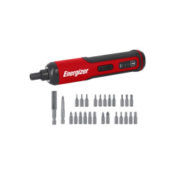 Energizer 3GS01 Επαναφορτιζόμενο Ηλεκτρικό Κατσαβίδι 3V 3Nm 300Rpm 1500mAh USB-C με 26 Εναλλασσόμενες Μύτες 48569