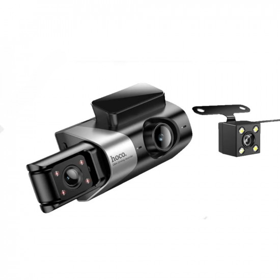 Καταγραφική Κάμερα Αυτοκινήτου Hoco DI64 Triumph 1080p Ultra Wide Γωνία Λήψης 170° 4