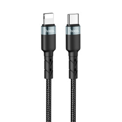 Καλώδιο Hoco SU99 Pro PD27W USB σε Lightning Μαύρο 2m 51376