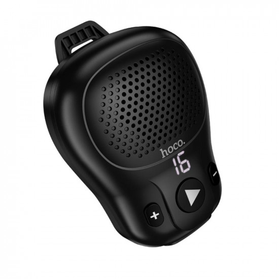 Φορητό Ηχείο Mini Hoco HC44 Star 2W BT v6.0 800mAh εως 15 Ώρες Λειτουργίας με Κλιπ Στήριξης για Σακίδια και Ρούχα IPX6 Μαύρο 51129
