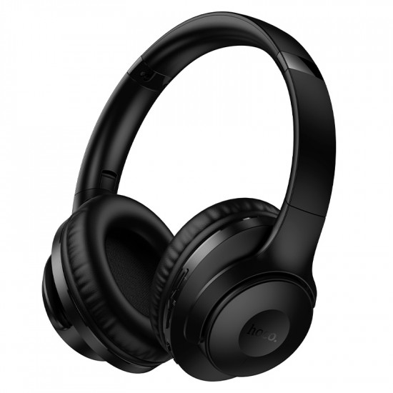 Wireless Ακουστικά Stereo Hoco W71 Cool v6.0 600mAh 26hr Χρήσης με Μικρόφωνο και Λειτουργία Ηχείου Μαύρα 51385