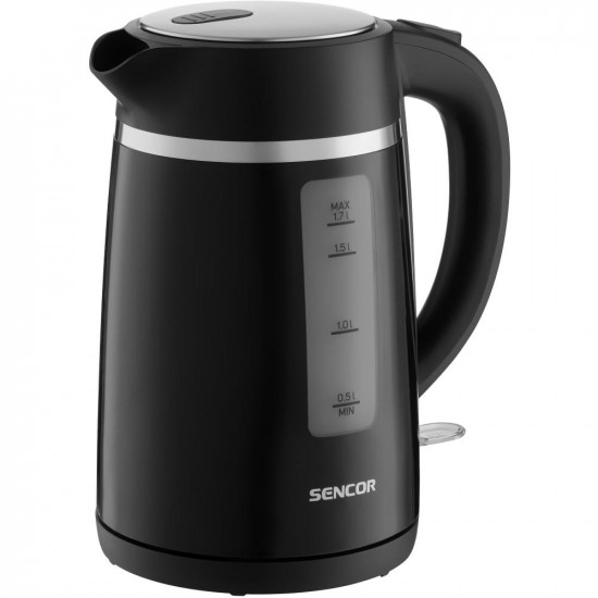 Βραστήρας Sencor SWK 2710BK Ηλεκτρικός 1.7L με Πιστοποίηση Ασφαλείας STRIX Μαύρος 51275