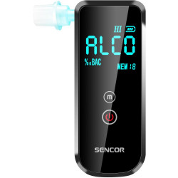 Συσκευή Αλκοτέστ Sencor SCA BA10 με Οθόνη LCD και Ηχητική Ειδοποίηση 42793