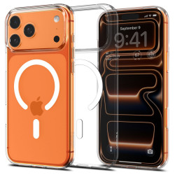 Θήκη Spigen Liquid Crystal Magsafe για Apple iPhone 17 Pro Max Διάφανο-Λευκό 51619