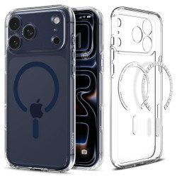 Θήκη Spigen Ultra Hybrid Magsafe για iPhone Apple 17 Pro Max Διάφανο-Σκούρο Μπλε 51776