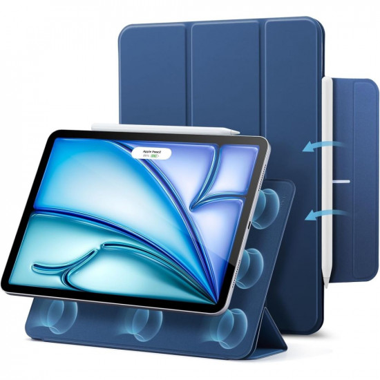 Θήκη Esr Rebount Magnetic για Apple iPad Air 4 (2020) Air 5 (2022) 10.9''  iPad Air 6 (2024) Air 7 (2025) Air 8 (2026) 11''  Μπλε 51929