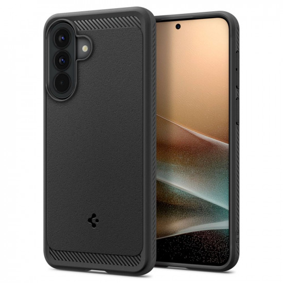 Θήκη Spigen Rugged Armor για Samsung SM-A576 Galaxy A57 5G Ματ Μαύρη 51833