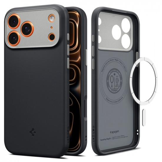 Θήκη Spigen Nano Pop Magsafe για Apple iPhone 17 Pro Max Μαύρη 51584