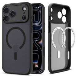 Θήκη Spigen Ultra Hybrid Magsafe για Apple iPhone 17 Pro Max Ημιδιάφανο Μαύρο 51602