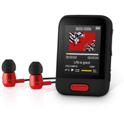 MP3/MP4 Player 16 GB με Bluetooth και FM Ραδιόφωνο Sencor SFP 7716 BK 46364