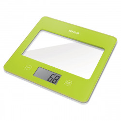 Ζυγαριά Κουζίνας 5kg UltraSlim Glass Sencor SKS 5031GR Πρασινή 42625