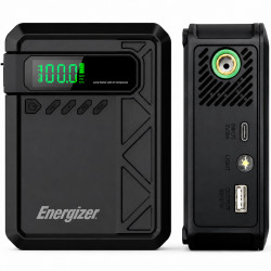Power Bank Energizer JE10001JP 10000mAh PD15W QC 1xUSB-A 1xUSB-C Προσάρτημα Εκκίνησης Αυτοκινήτου 1500A και Air Pump 11 bar Μαύρο 52225