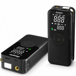 Smart Air Pump Energizer PAC5200 10.3 bar Πίεση Αέρα 2600mAh LED Ένδειξη Φακό και Powerbank Μαύρο 52222