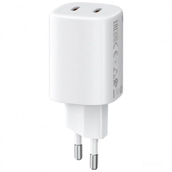Φορτιστής Ταξιδίου Xiaomi BHR087OEU Nano Turbo PD 45W με 2xUSB-C Λευκός 52227
