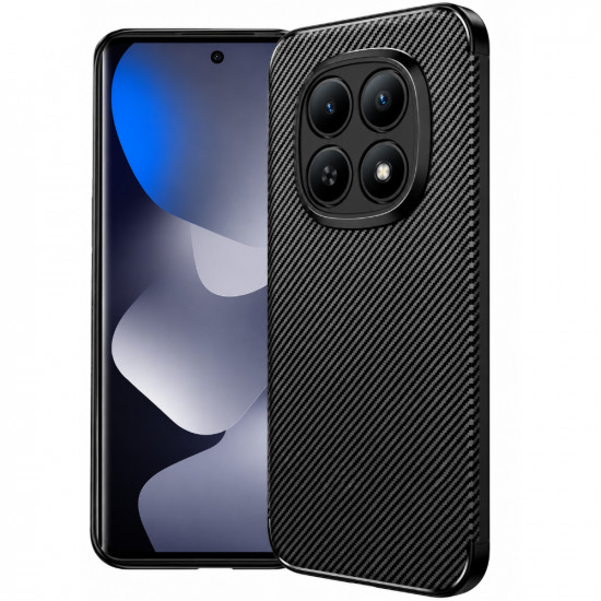 Θήκη Ancus AutoFocus Carbon Fiber για Xiaomi Redmi Note 15 Pro+ 5G Poco M8 Pro 5G Μαύρη 52191