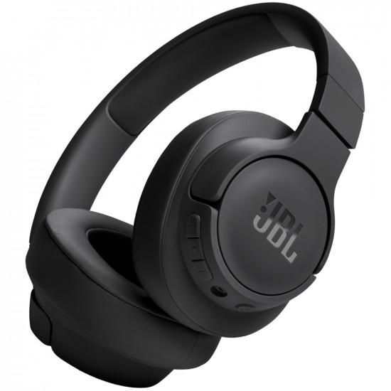 Bluetooth Ακουστικά Over Ear Ασύρματα & Ενσύρματα JBL Tune 720BT με Pure Bass Voice Aware Jack 3.5mm 76h Playtime και Quick Charge Black 51462